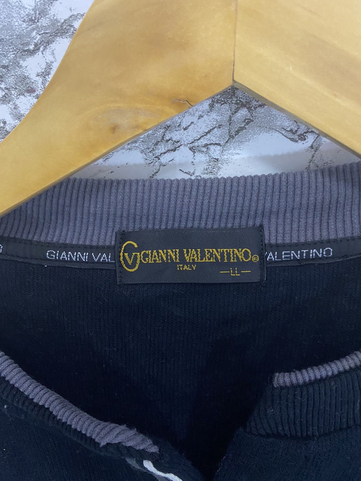 Gianni Valentino × Valentino × Vintage Gianni Valentino Lining Sweatshirt Size US L / EU 52-54 / 3 - 6 Thumbnail