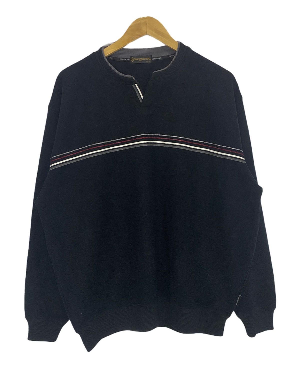 Gianni Valentino × Valentino × Vintage Gianni Valentino Lining Sweatshirt Size US L / EU 52-54 / 3 - 1 Thumbnail