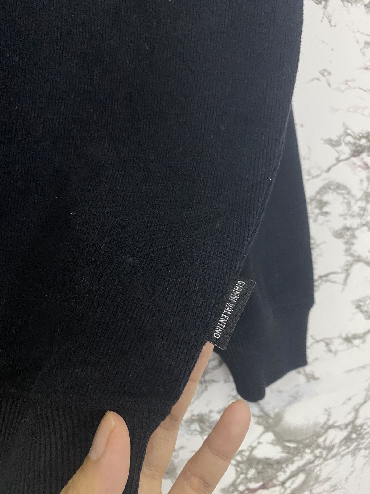 Gianni Valentino × Valentino × Vintage Gianni Valentino Lining Sweatshirt Size US L / EU 52-54 / 3 - 7 Thumbnail