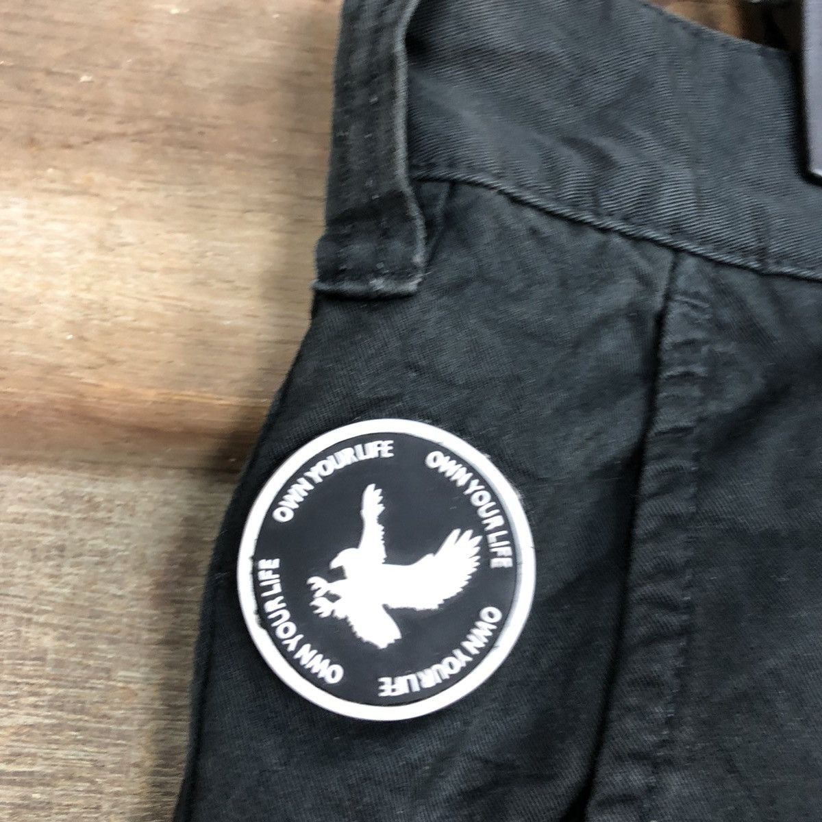 Japanese Brand DLL Kama Black Jogger Pants #c1253 Size US 35 - 6 Thumbnail