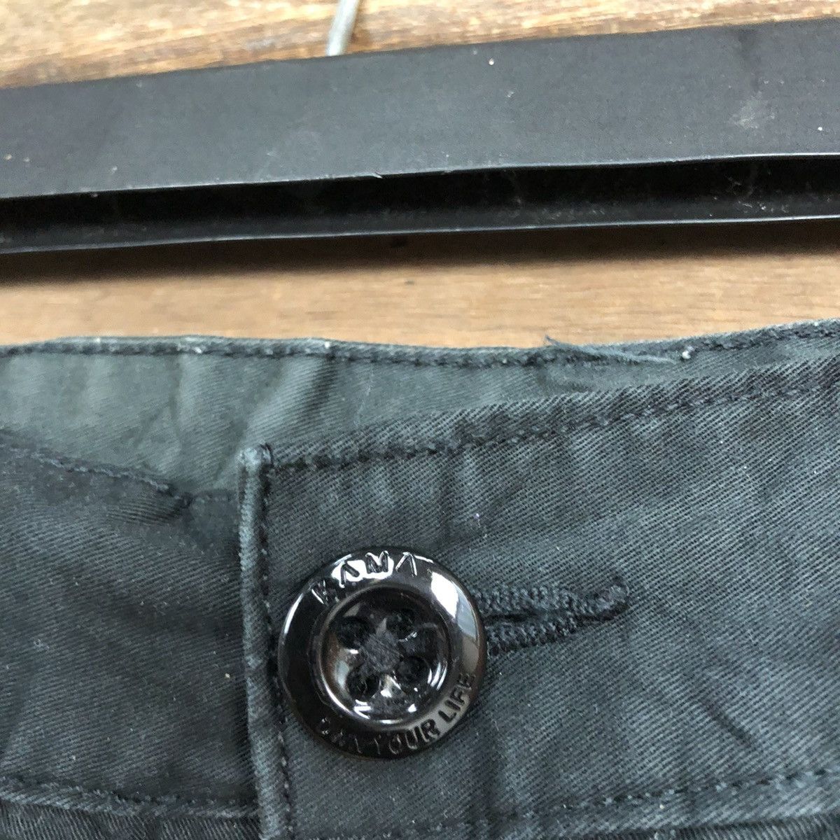 Japanese Brand DLL Kama Black Jogger Pants #c1253 Size US 35 - 7 Thumbnail