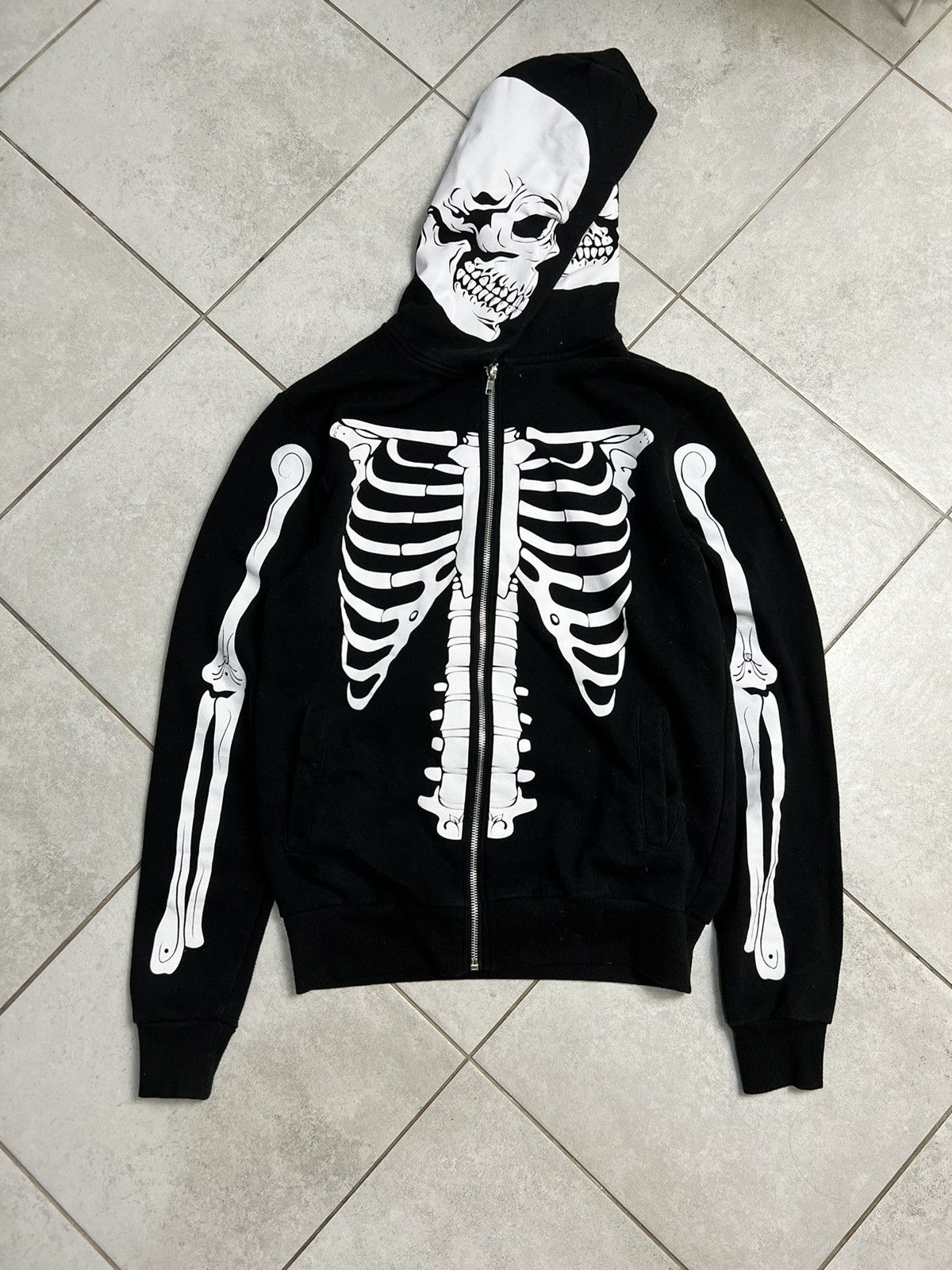 Other Rare Avant Garde Skeleton Hoodie Hype Streetwear Size US S / EU 44-46 / 1 - 1 Thumbnail