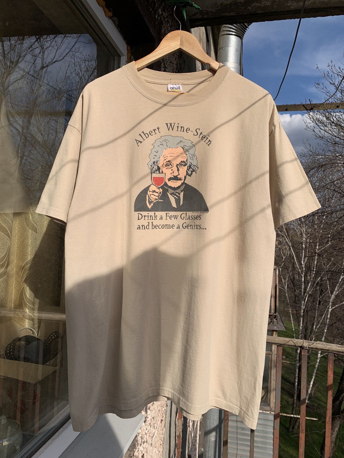 Vintage Vintage Albert Wine Stein Humor T-Shirt Size US XL / EU 56 / 4 - 2 Thumbnail