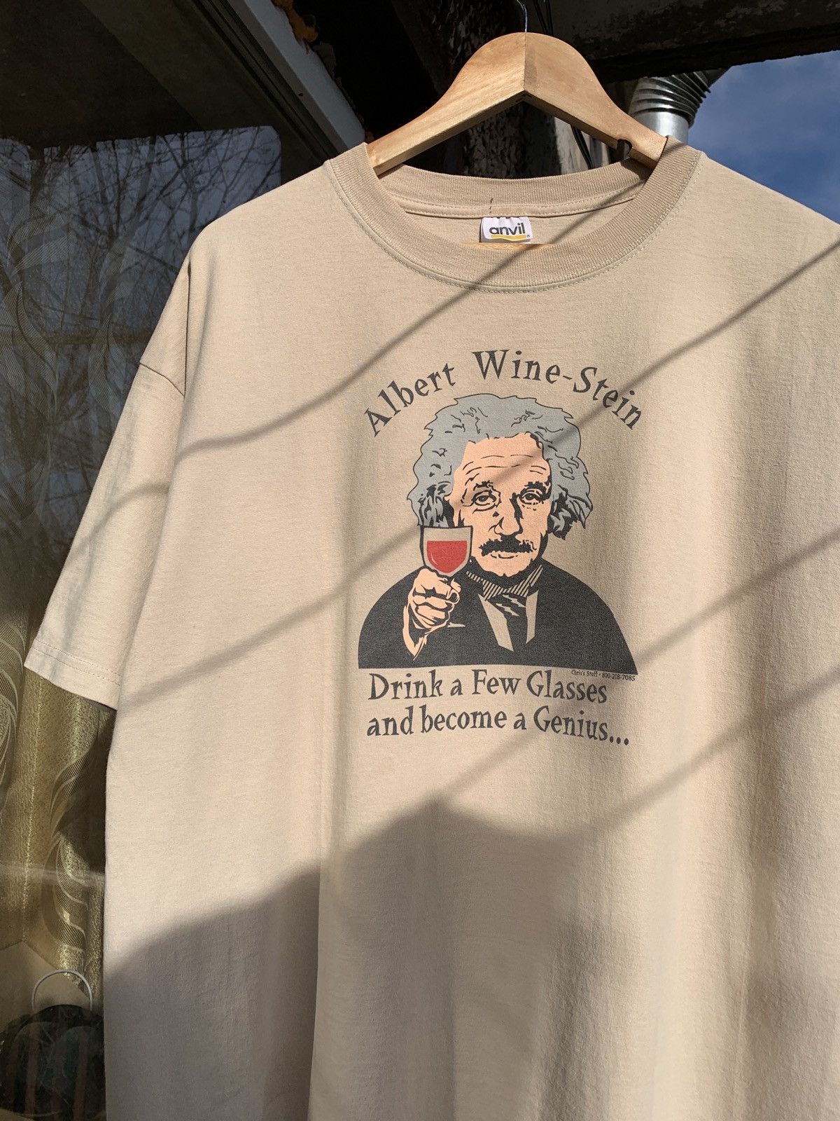 Vintage Vintage Albert Wine Stein Humor T-Shirt Size US XL / EU 56 / 4 - 3 Thumbnail