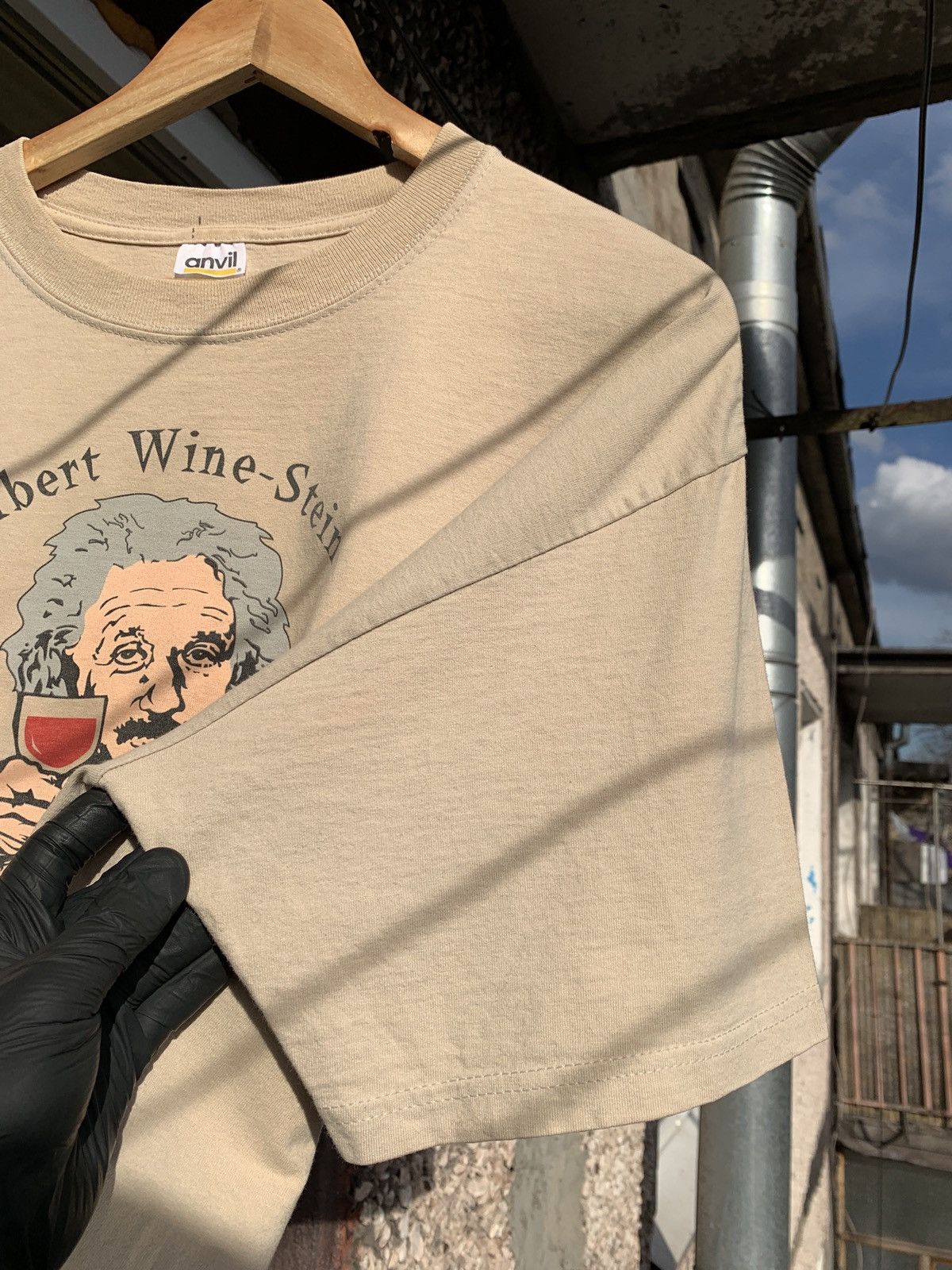 Vintage Vintage Albert Wine Stein Humor T-Shirt Size US XL / EU 56 / 4 - 13 Thumbnail