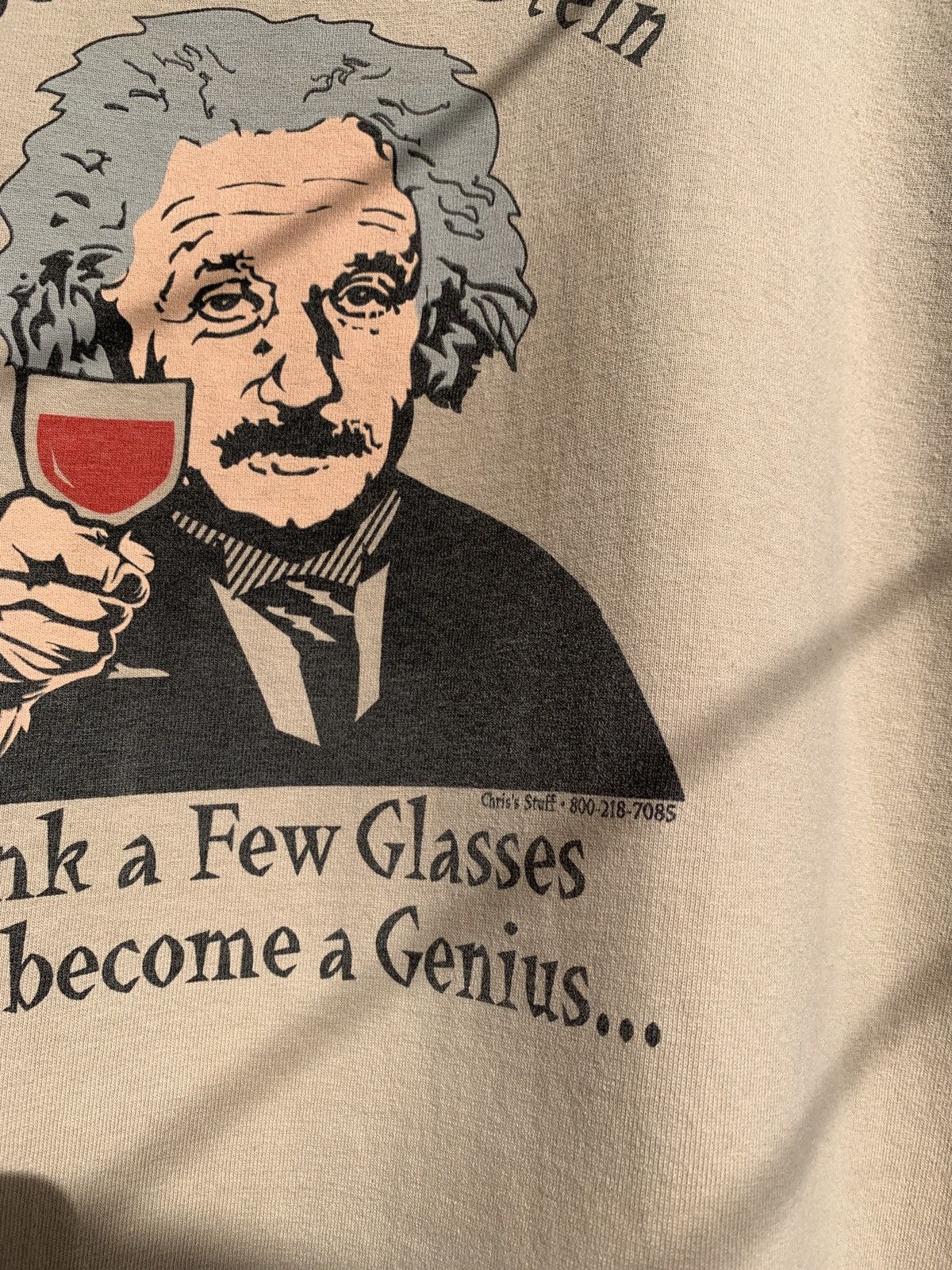 Vintage Vintage Albert Wine Stein Humor T-Shirt Size US XL / EU 56 / 4 - 5 Thumbnail