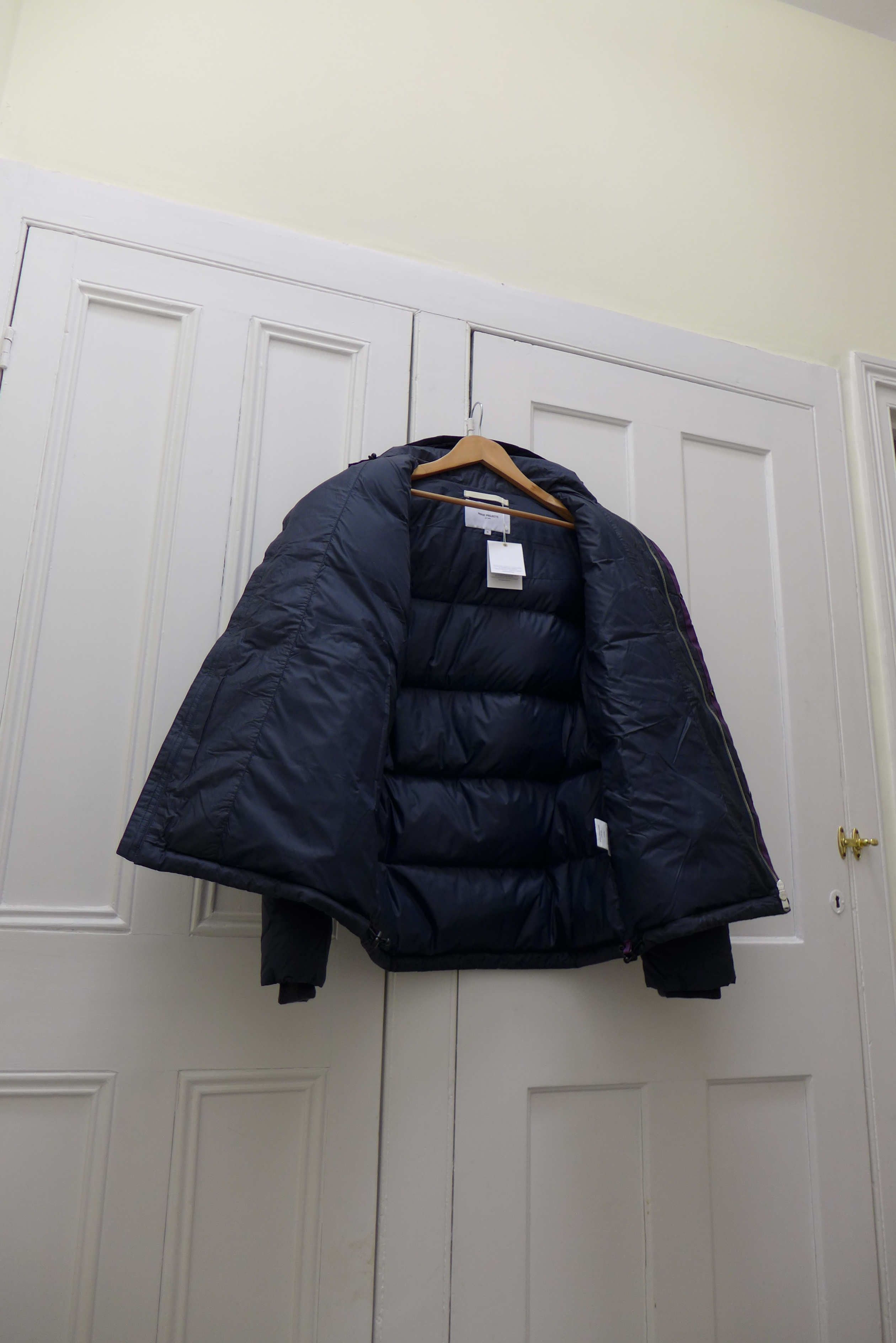 Norse Projects Norse Projects Asger Down Poplin Jacket -- Dark Navy Size US XL / EU 56 / 4 - 5 Thumbnail