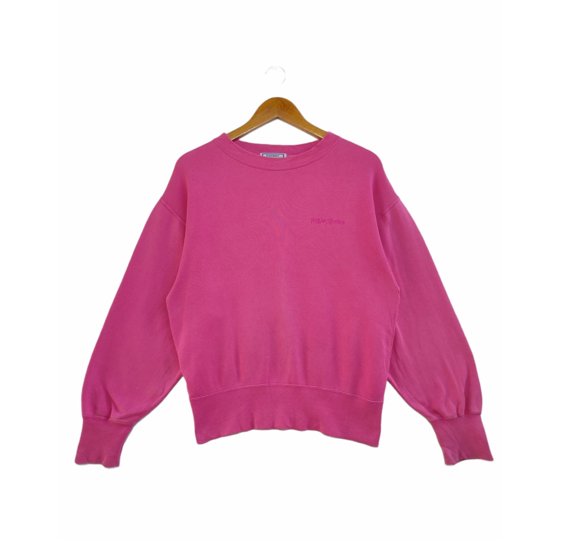 RARE! Vintage YVES SAINT LAURENT DISTRESSED Pullover