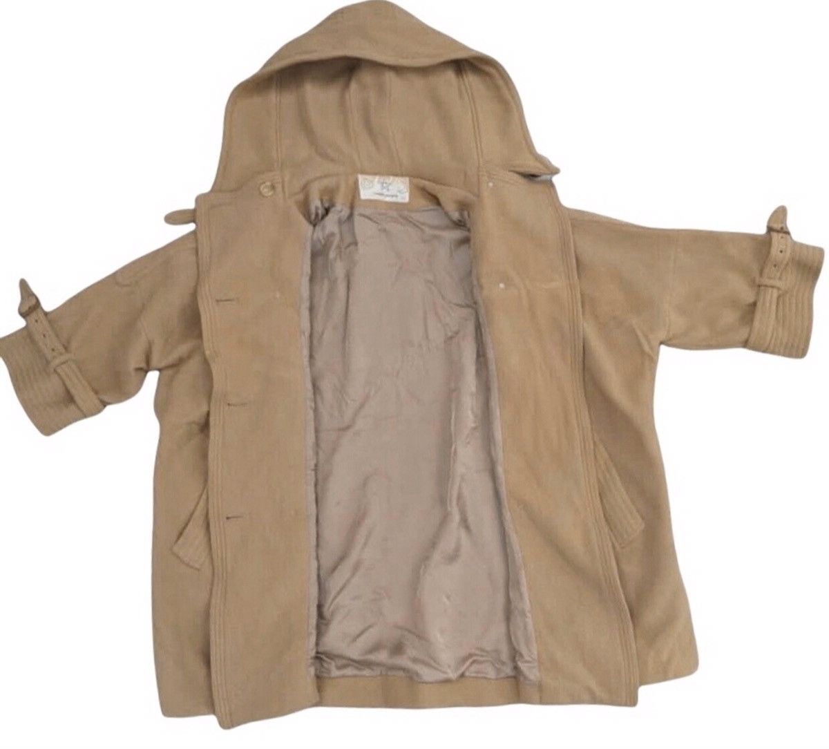 Issey Miyake VTG WOOL HOODIE JACKET RARE DESIGN Size US XXL / EU 58 / 5 - 7 Thumbnail