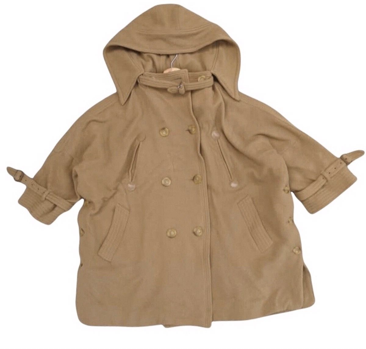 Issey Miyake VTG WOOL HOODIE JACKET RARE DESIGN Size US XXL / EU 58 / 5 - 9 Thumbnail