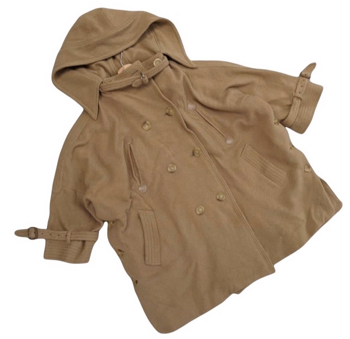 Issey Miyake VTG WOOL HOODIE JACKET RARE DESIGN Size US XXL / EU 58 / 5 - 8 Thumbnail