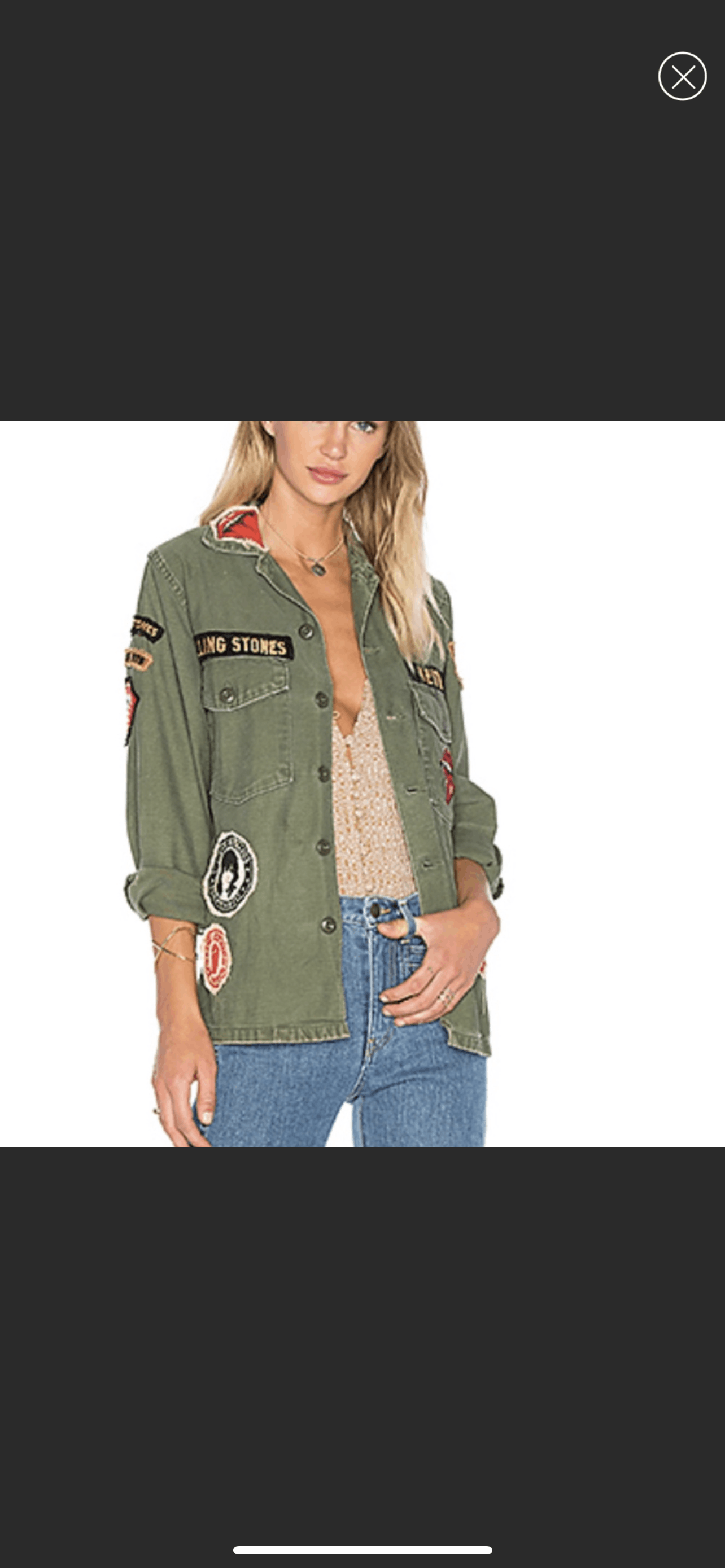 MadeWorn Rolling Stones Army Jacket Keith Richards Grailed