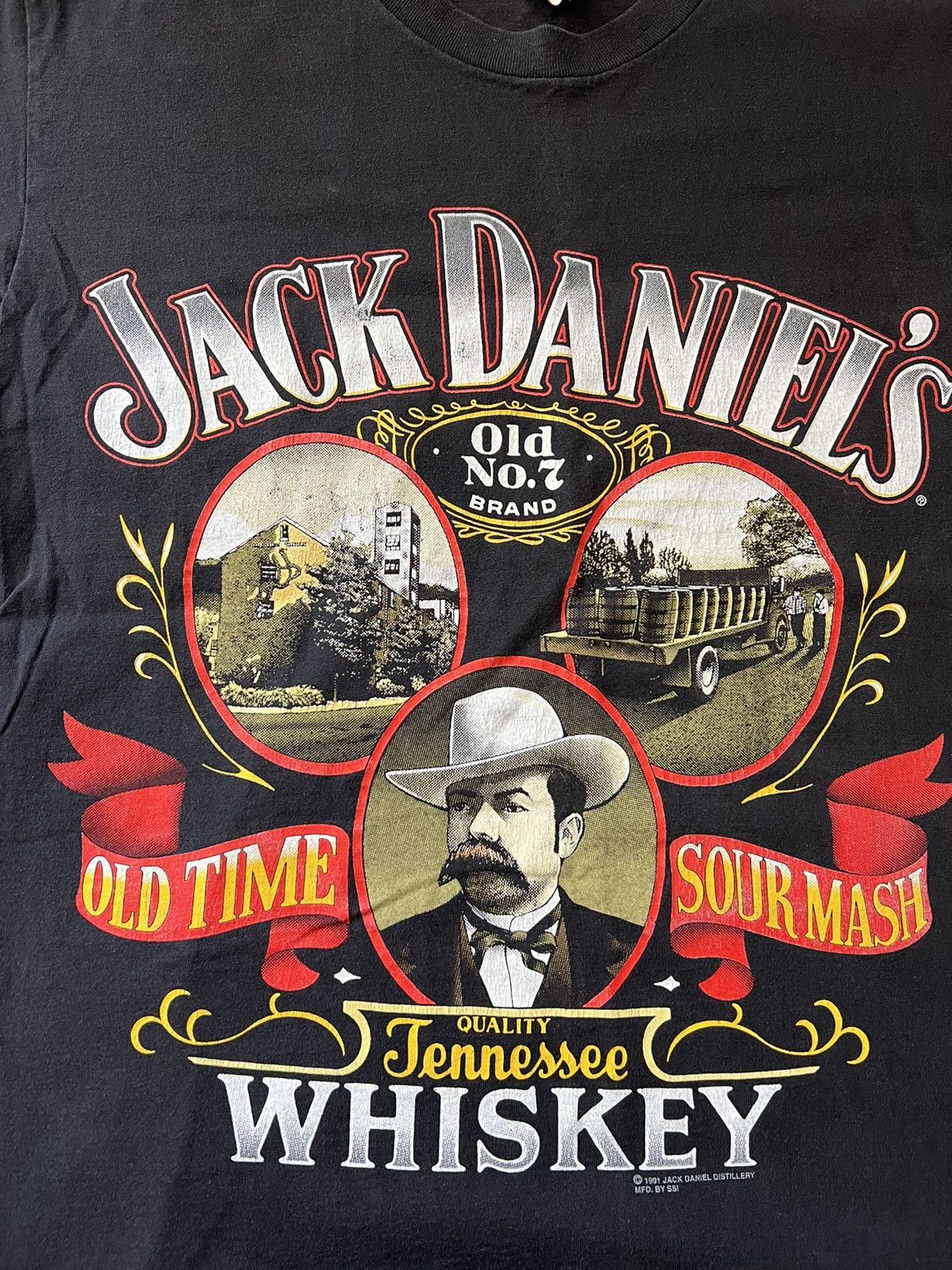 Other Vintage 1991 Jack Daniels Tee Size US L / EU 52-54 / 3 - 2 Thumbnail