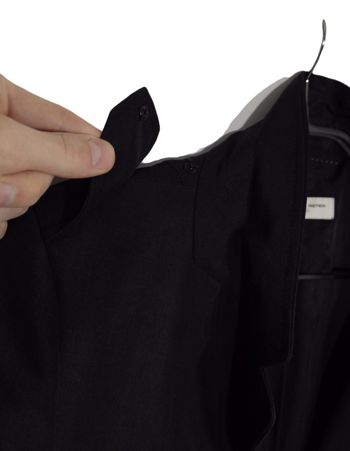 Dries Van Noten Dries Van Noten Women Single-Breasted Blazer Belt Black Size S / US 4 / IT 40 - 9 Thumbnail