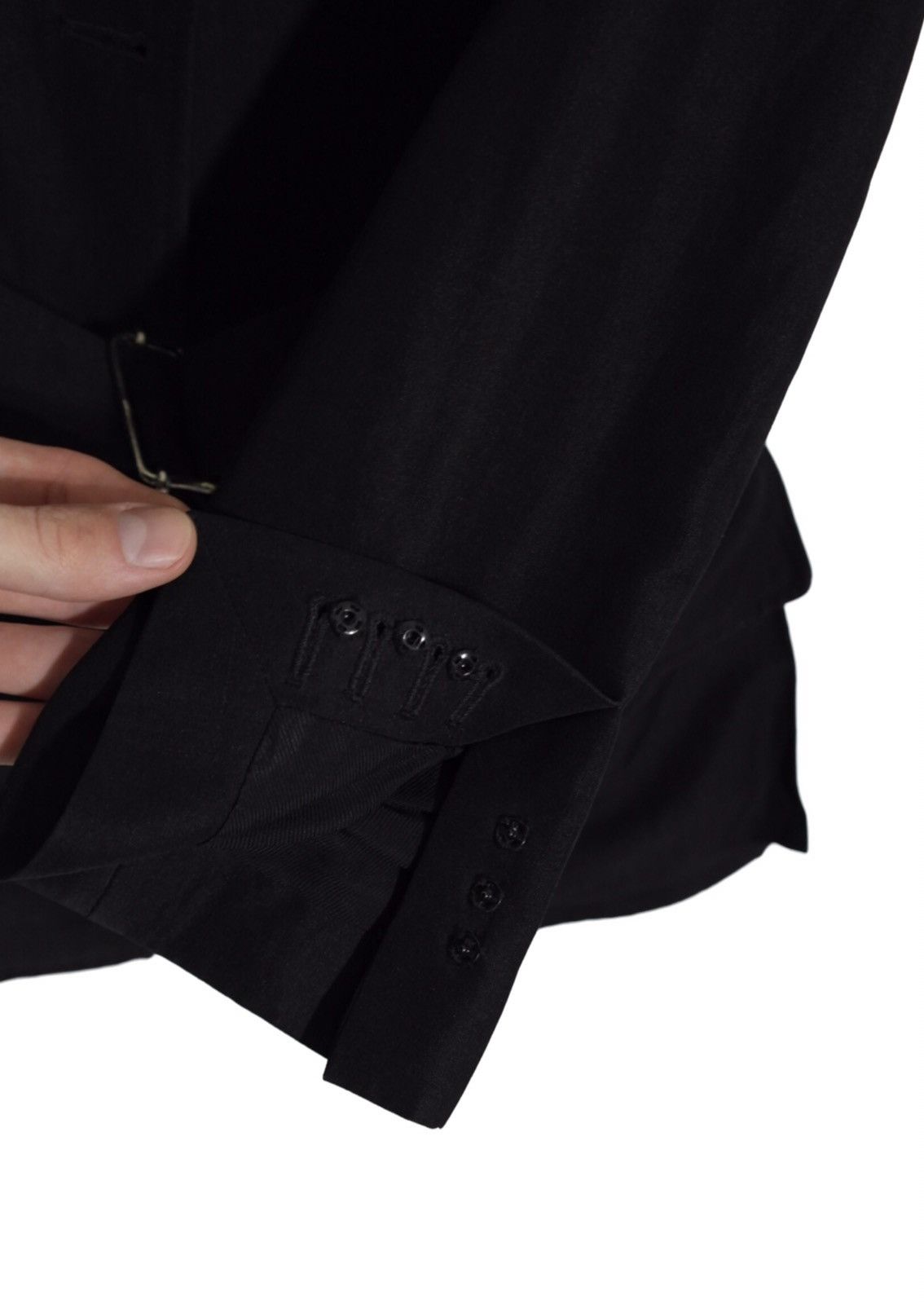 Dries Van Noten Dries Van Noten Women Single-Breasted Blazer Belt Black Size S / US 4 / IT 40 - 7 Thumbnail