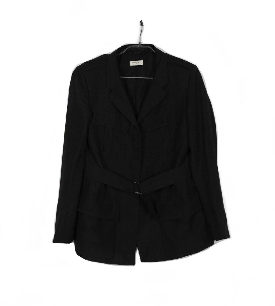 Dries Van Noten Women Jacket Belt Black