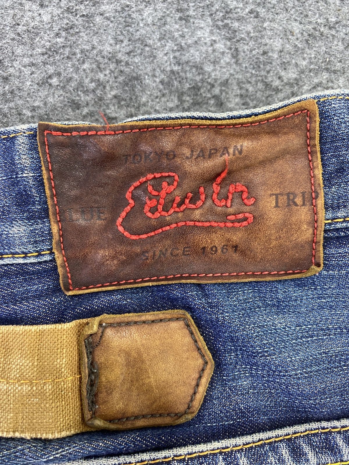 Edwin Edwin Blue Trip Buckle Back Flare Denim - J786 Size US 34 / EU 50 - 8 Thumbnail