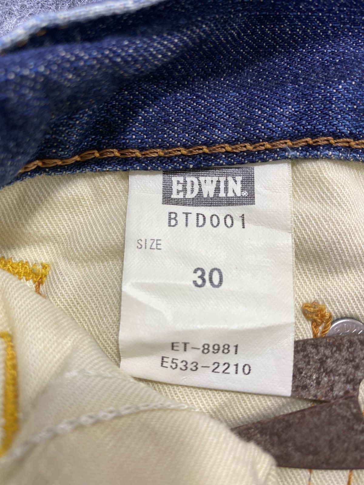 Edwin Edwin Blue Trip Buckle Back Flare Denim - J786 Size US 34 / EU 50 - 4 Thumbnail