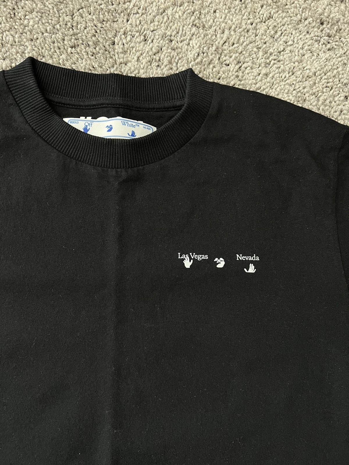 Off-White Off-White Las Vegas Discontinued 2013 In-Store Exclusive Tee Size US M / EU 48-50 / 2 - 2 Thumbnail