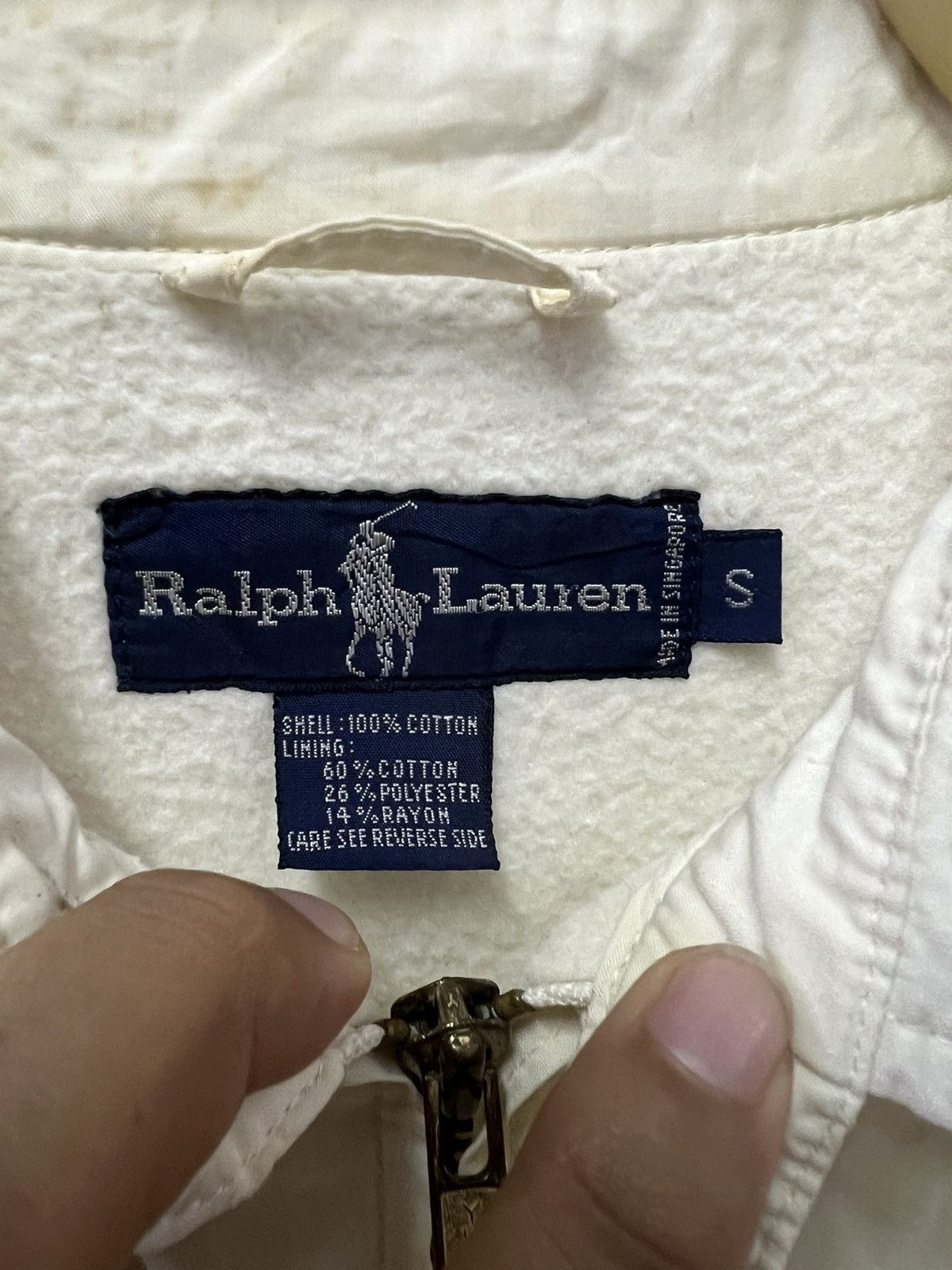 Polo Ralph Lauren × Ralph Lauren × Vintage Vintage Ralph Lauren Polo Stadium Size US S / EU 44-46 / 1 - 4 Thumbnail