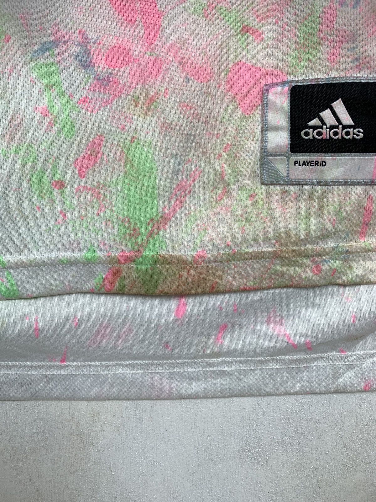 Adidas × NBA Kevin Durant Thunder Jersey Custom Paint Dayglow 2012 Size US XL / EU 56 / 4 - 8 Thumbnail
