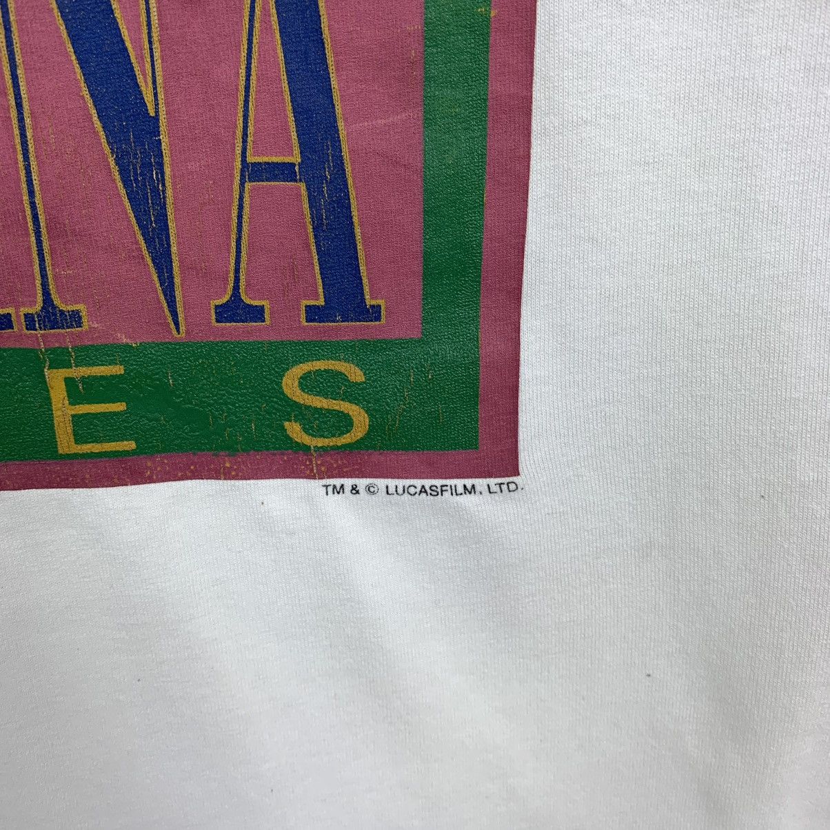 Vintage Raiders Of The Lost Ark Indiana Jones Tshirt