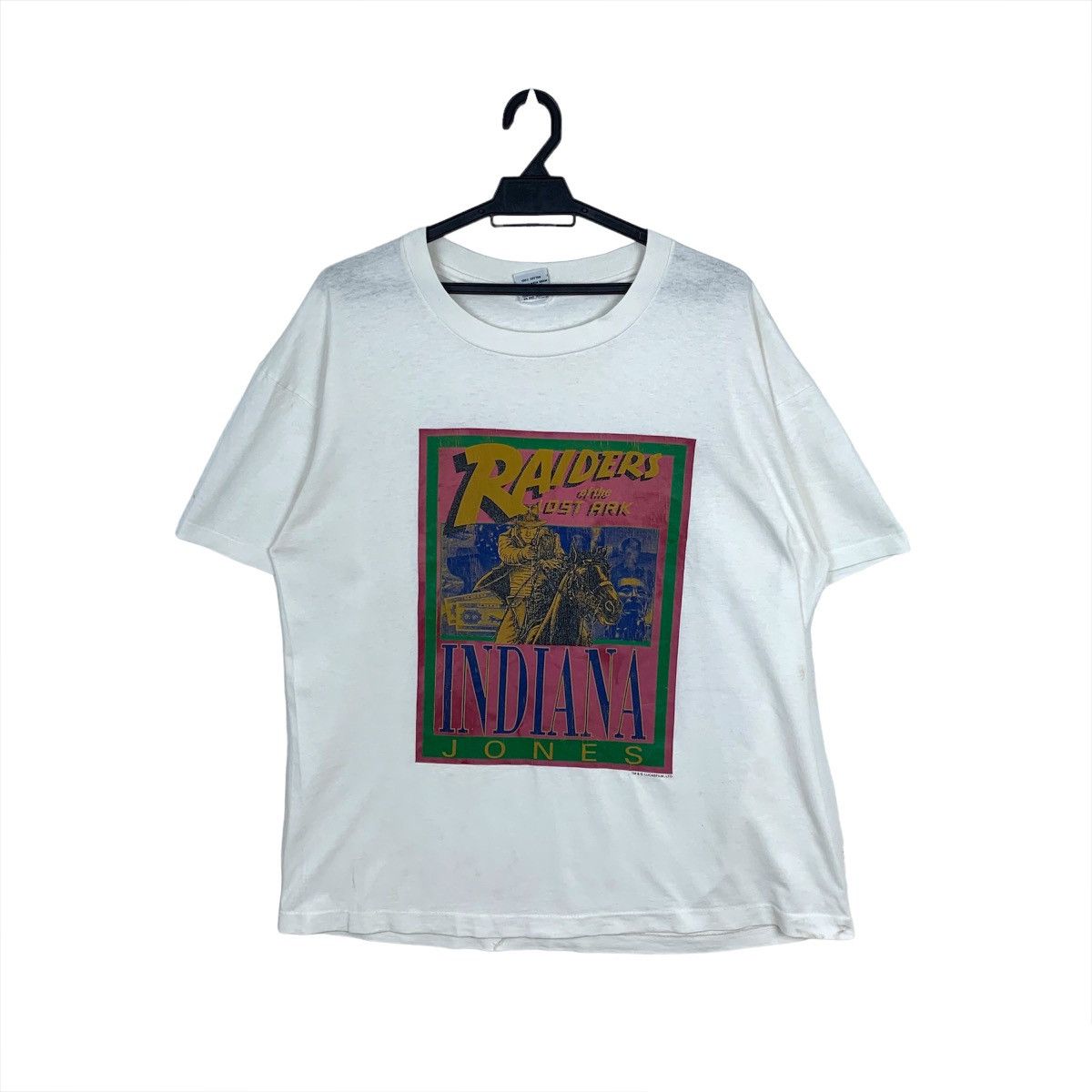 Vintage Raiders Of The Lost Ark Indiana Jones Tshirt