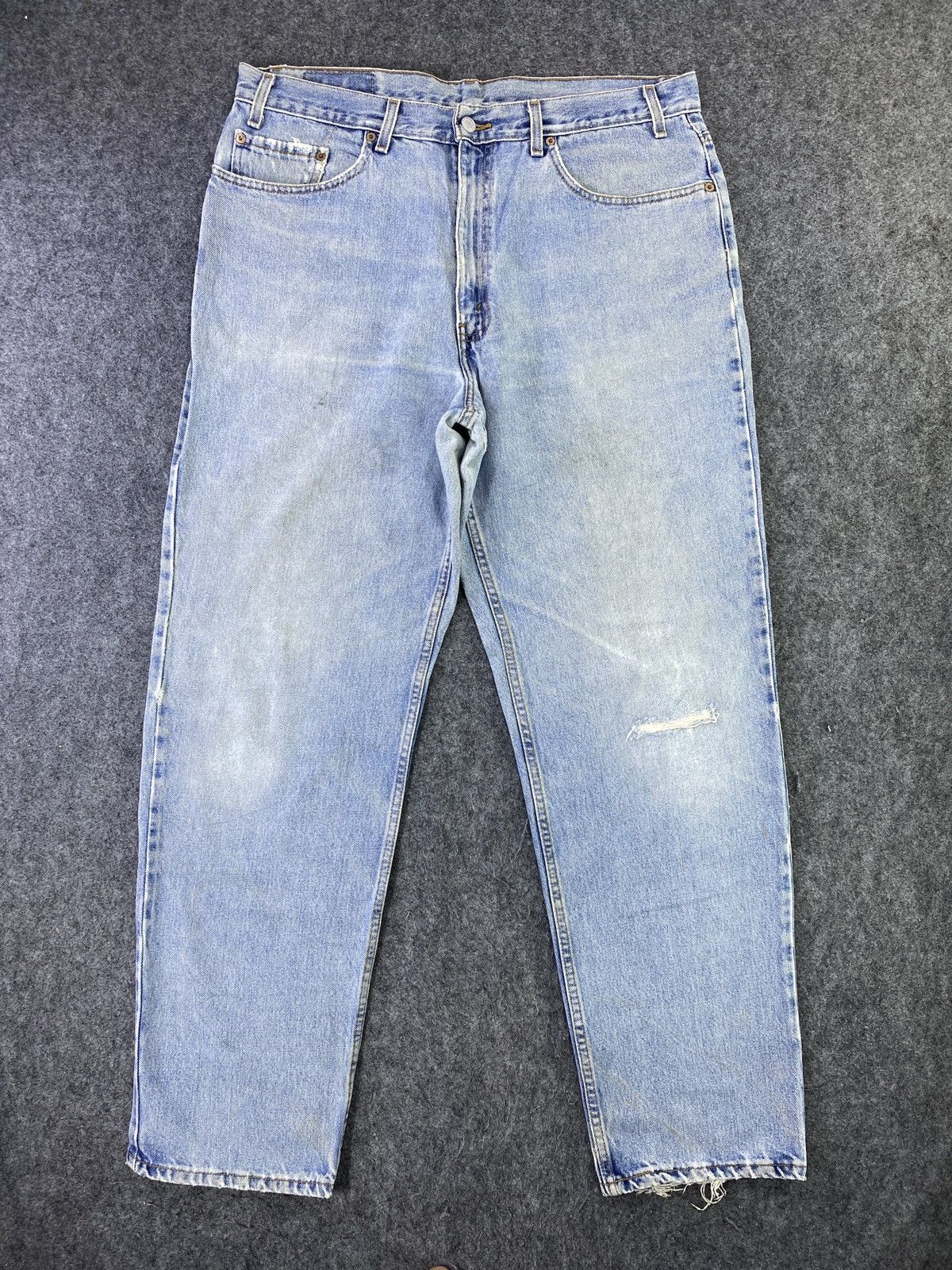 Levi's Vintage Levis 550 Distressed Jeans - J788 Size US 38 / EU 54 - 1 Thumbnail
