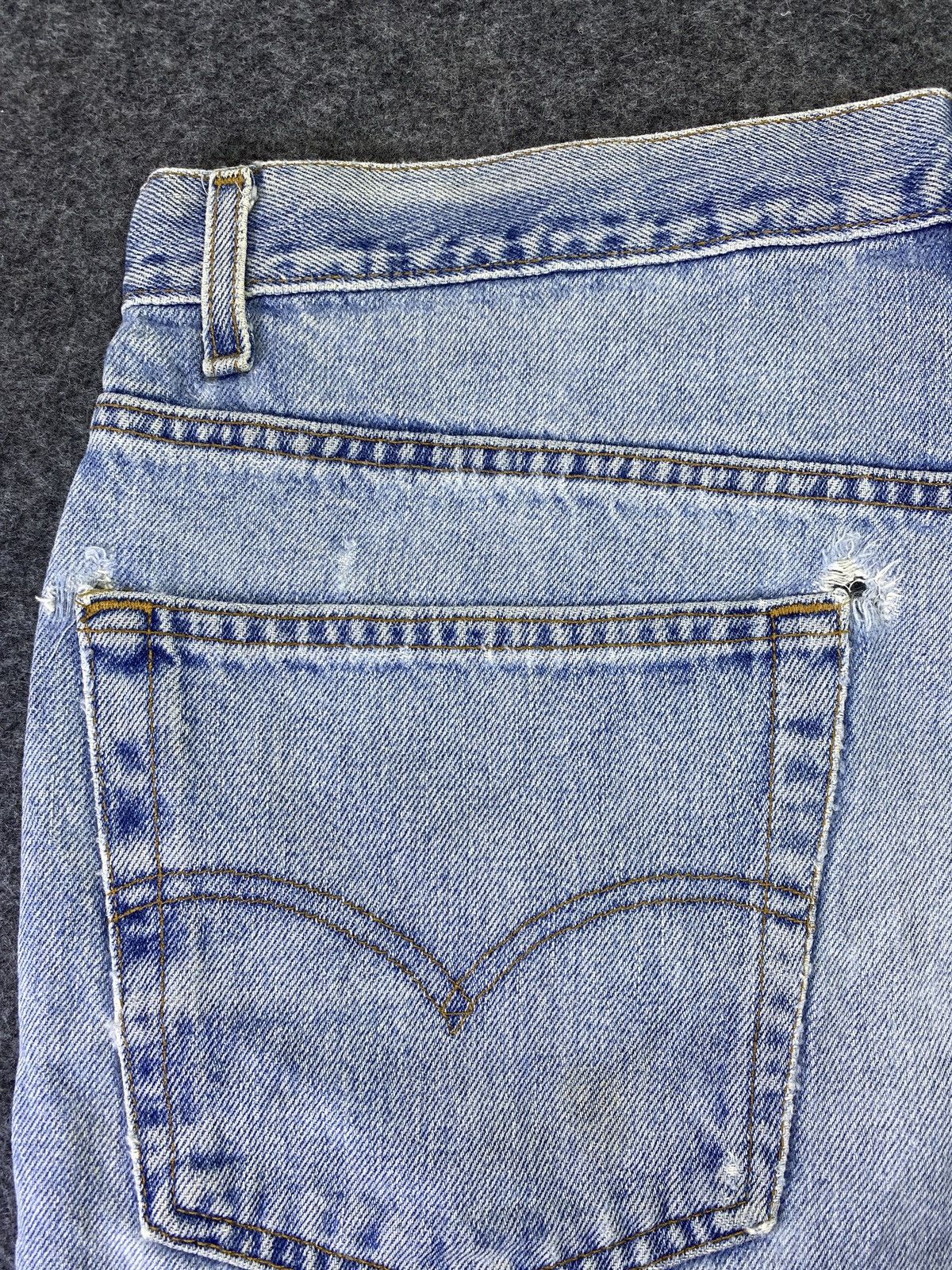 Levi's Vintage Levis 550 Distressed Jeans - J788 Size US 38 / EU 54 - 11 Thumbnail
