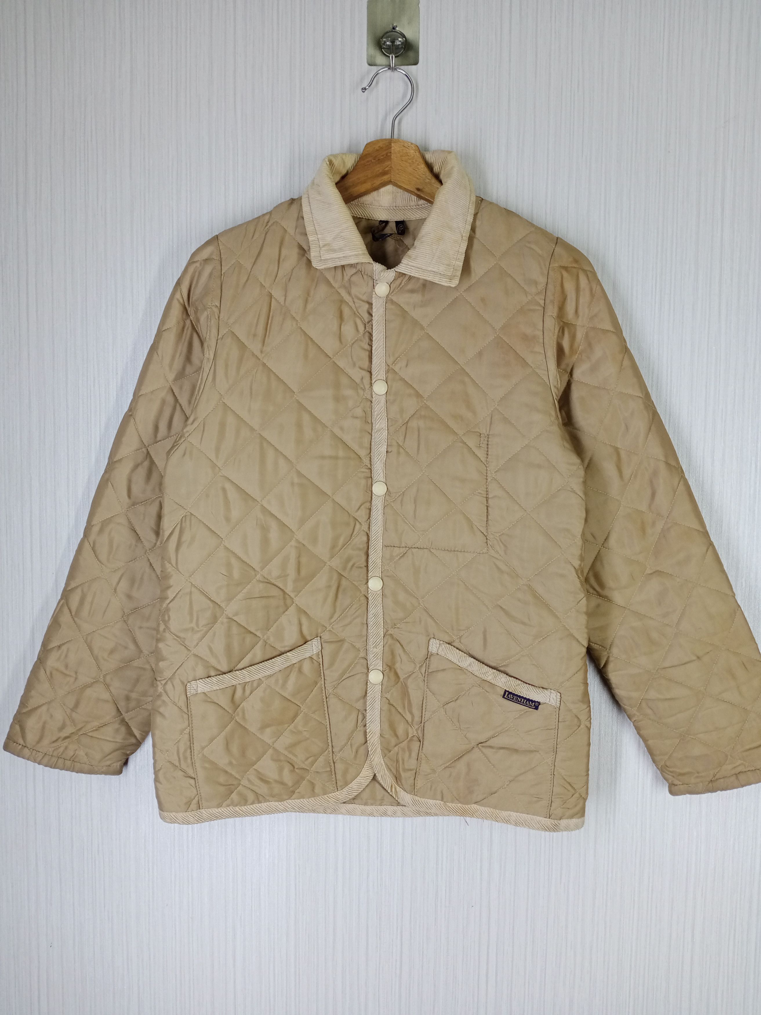 VINTAGE LAVENHAM QUILTED JACKET MADE IN ENGLAND