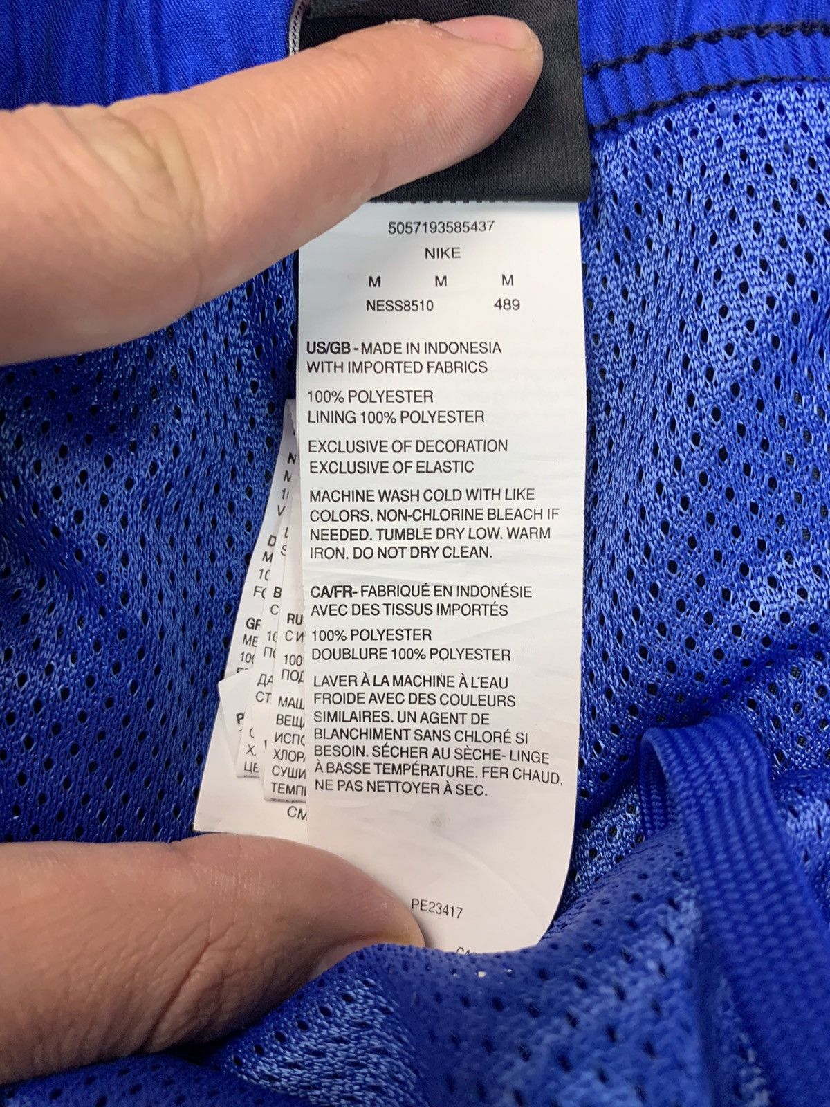 Nike × Vintage Nike Vintage Y2K Shorts Size US 32 / EU 48 - 6 Thumbnail