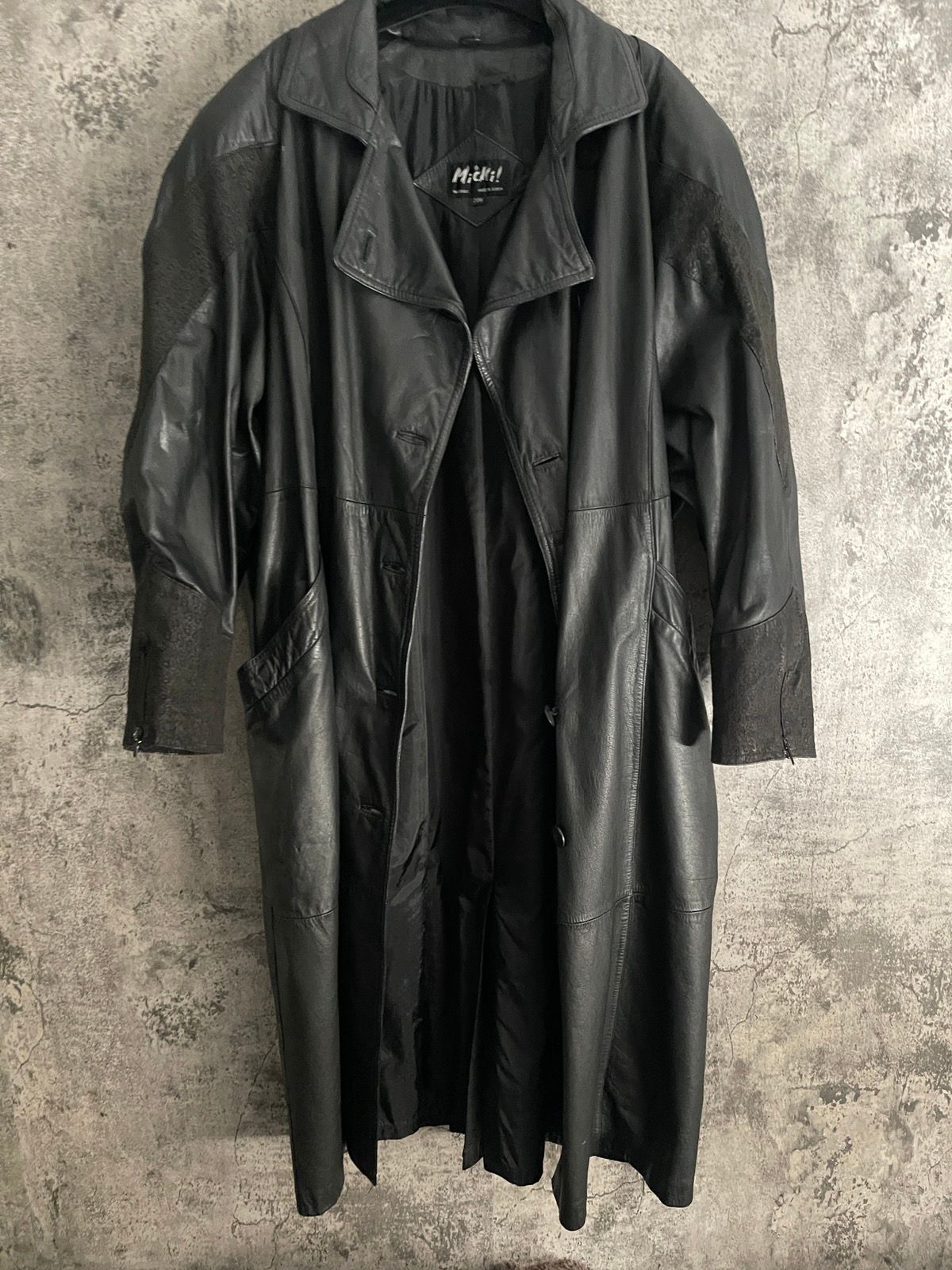 Vintage Vintage genuine leather coat | Grailed