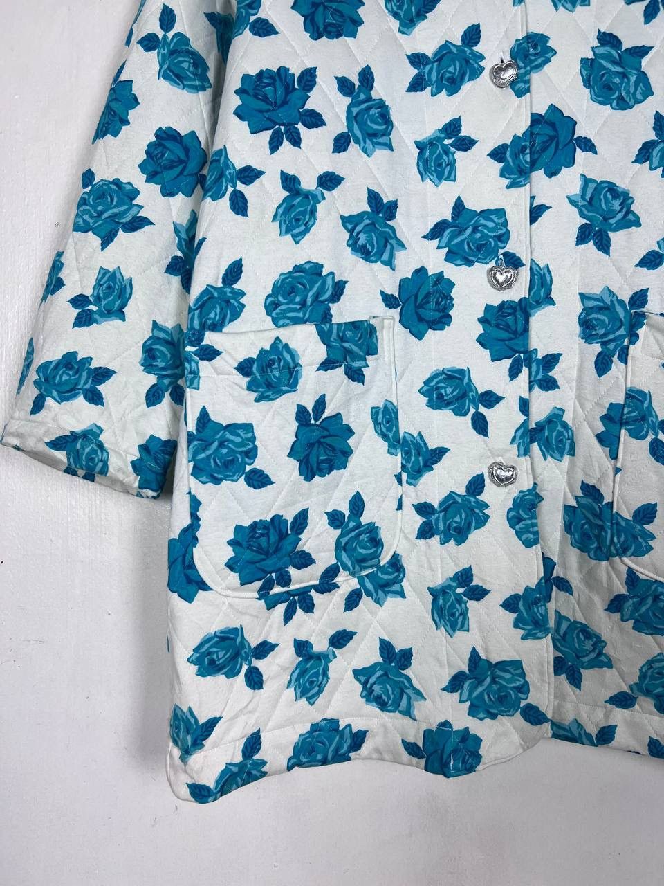 Yves Saint Laurent Vintage YvesSaintLaurent Floral Rose quilted coat Size M / US 6-8 / IT 42-44 - 6 Thumbnail