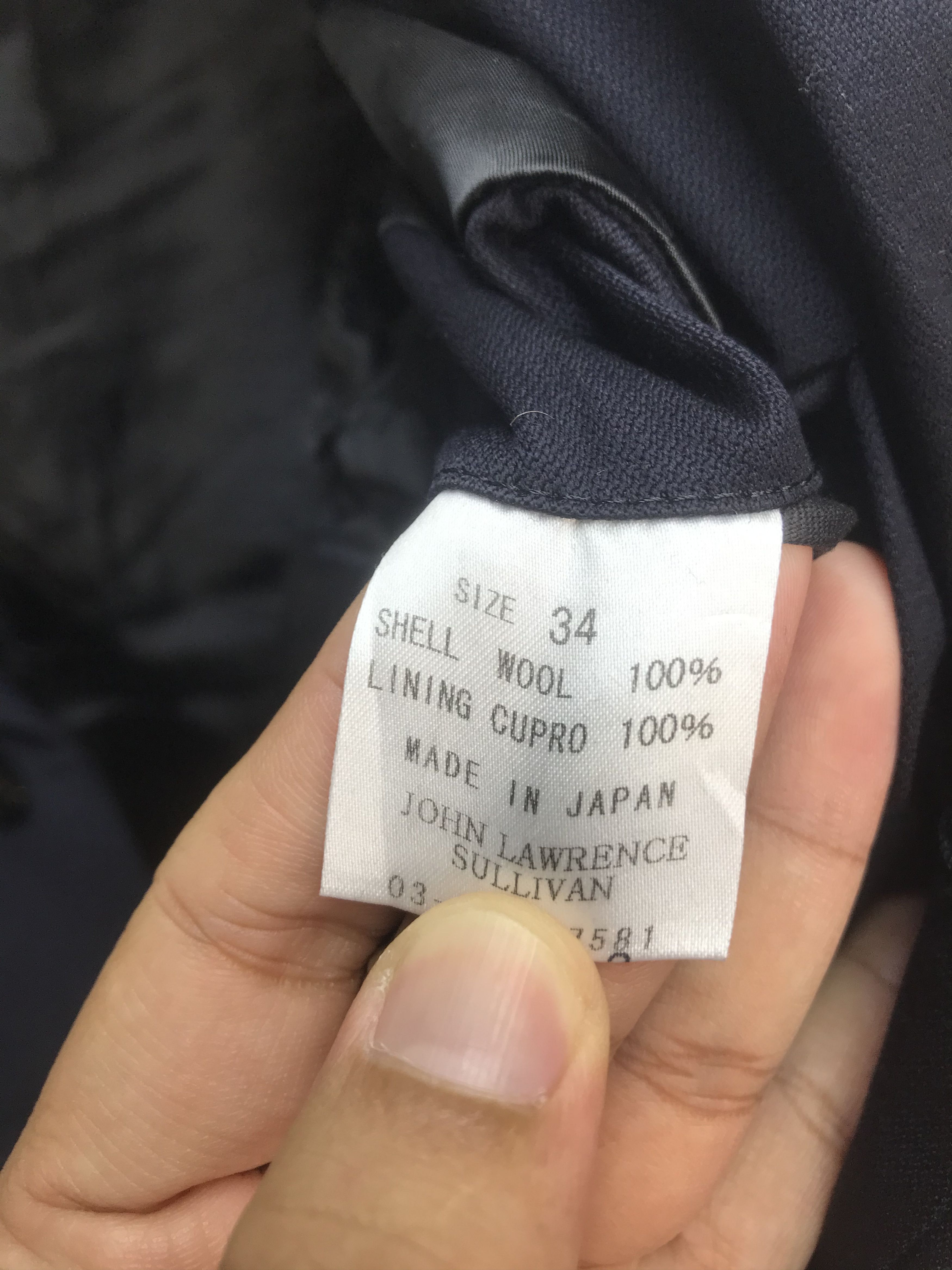 JOHN LAWRENCE SULLIVAN JOHN LAWRENNCE SULLIVAN CROP WOOL JACKET Size US S / EU 44-46 / 1 - 9 Thumbnail