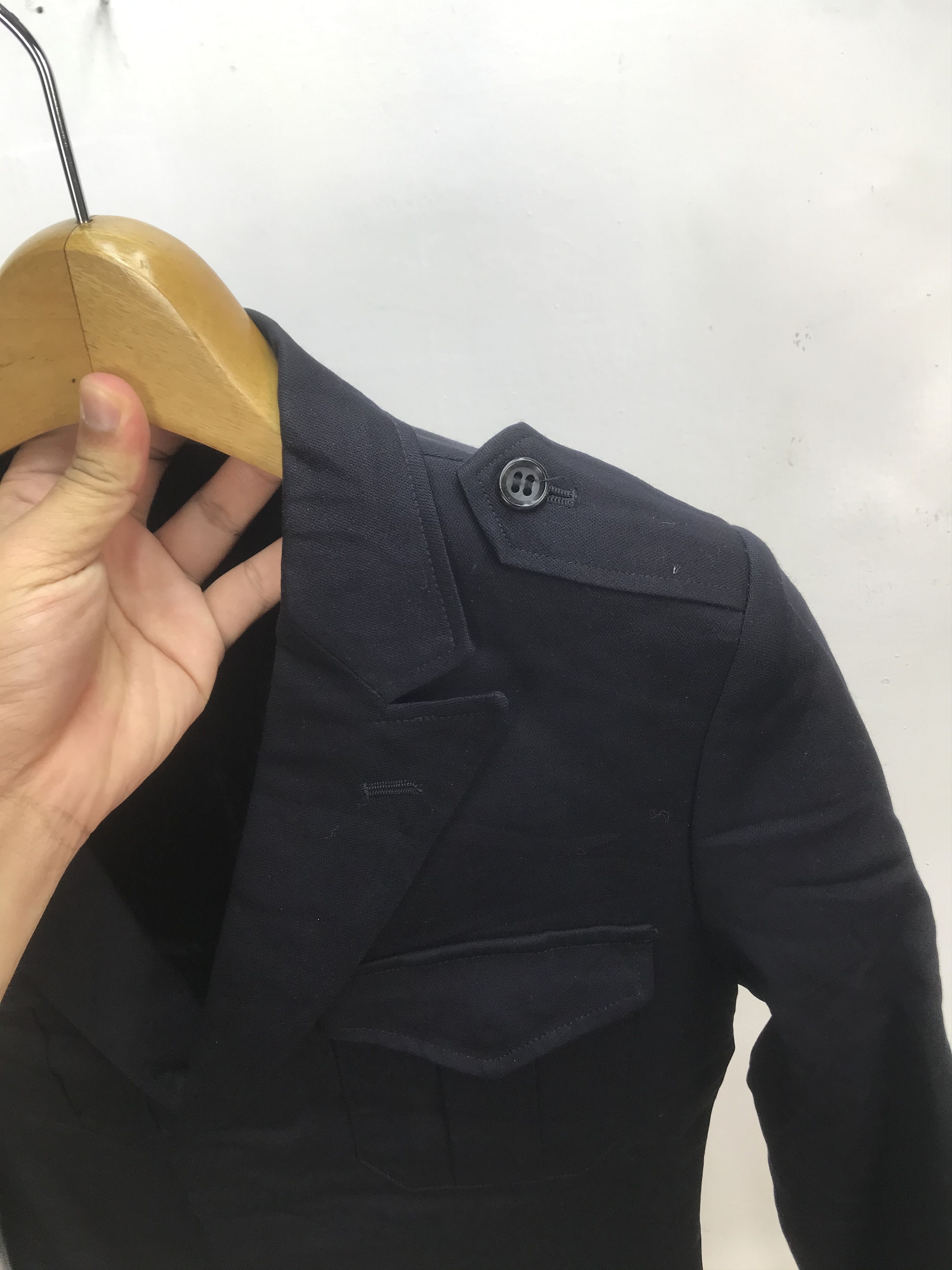 JOHN LAWRENCE SULLIVAN JOHN LAWRENNCE SULLIVAN CROP WOOL JACKET Size US S / EU 44-46 / 1 - 5 Thumbnail