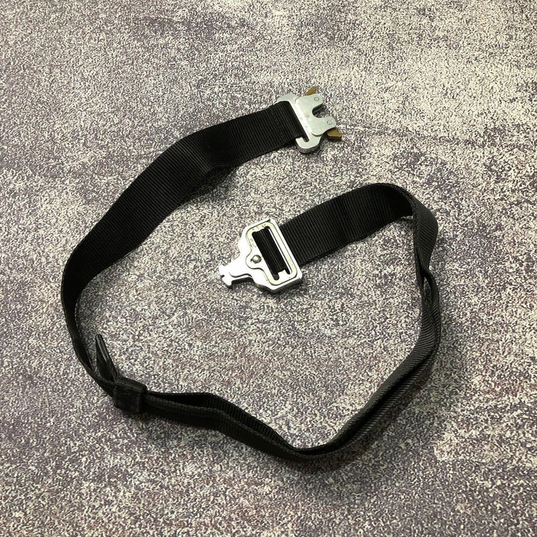 image of 1017 Alyx 9Sm x Alyx Roller Coaster Belt in Black, Women's