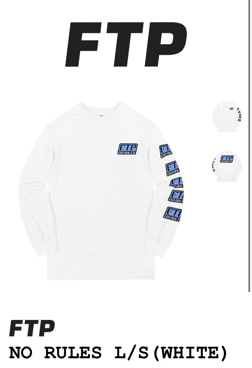 Fuck The Population FTP No Rules L/S Tee Size US L / EU 52-54 / 3 - 1 Thumbnail