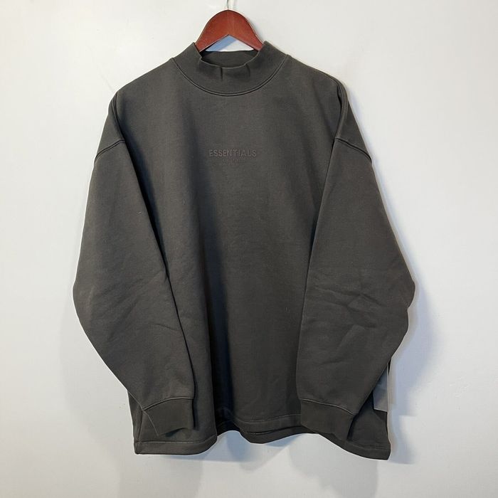 Fear of God NEW FOG - Essentials Fear of God Off Black Men’s sweater ...