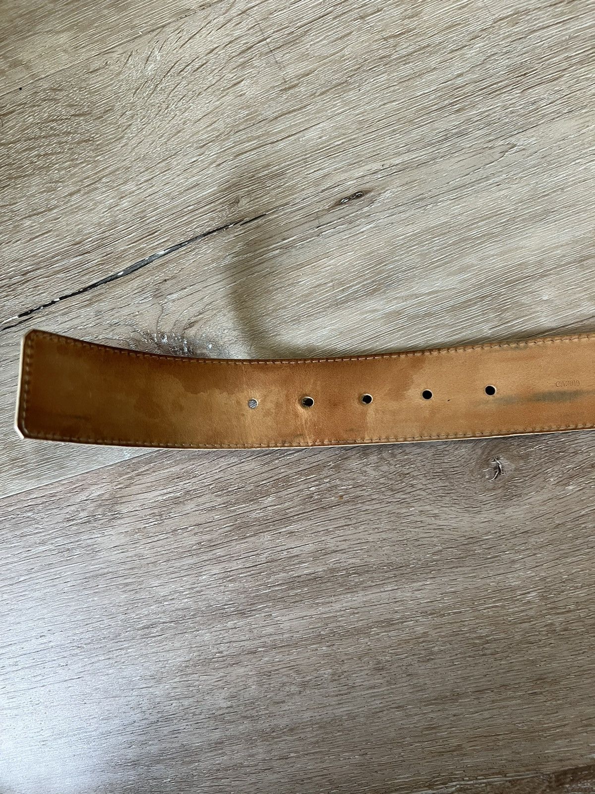 Louis Vuitton Louis Vuitton Damier Azur Initial Belt Size 36 - 4 Thumbnail