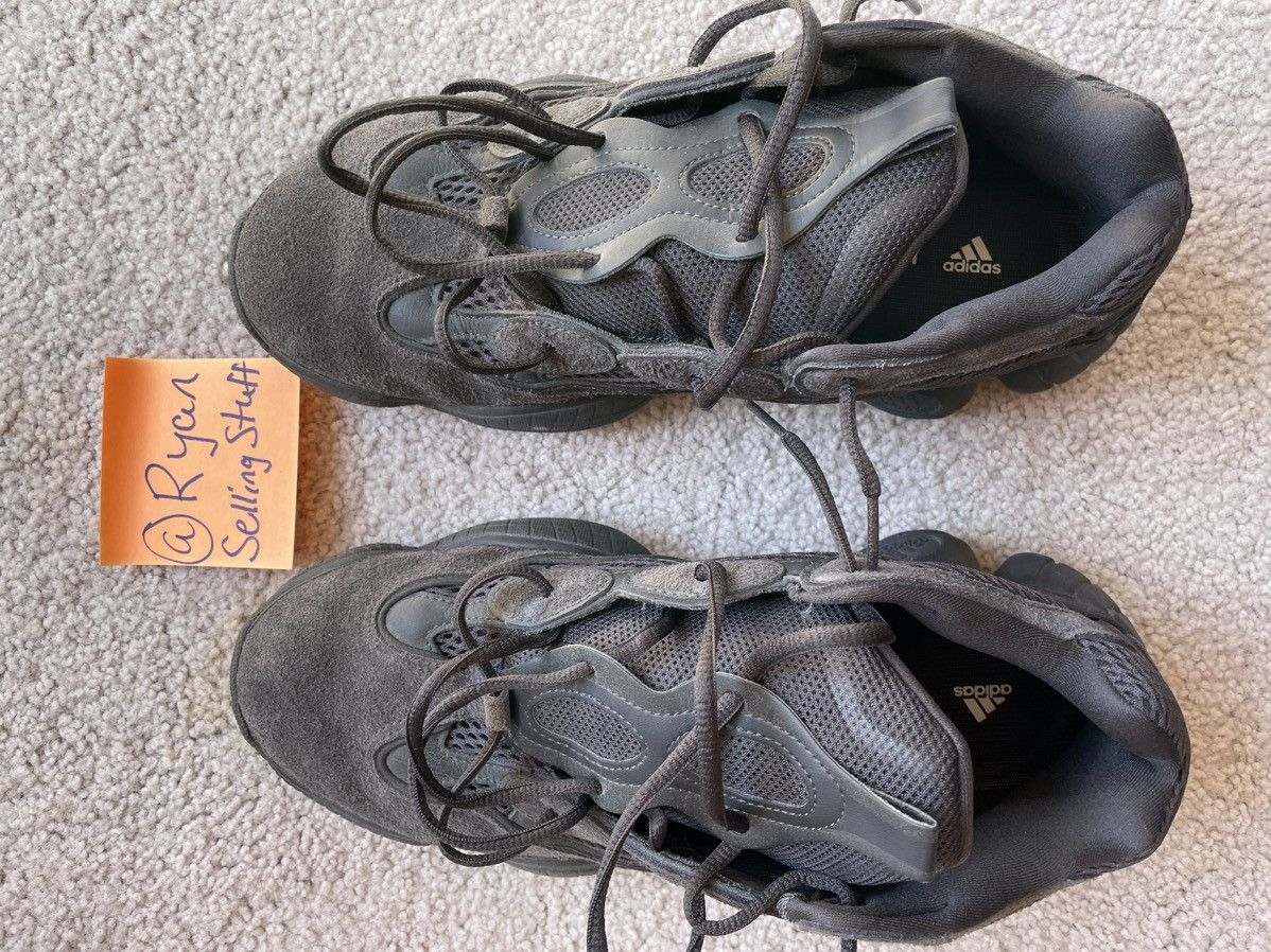 Adidas × Kanye West Yeezy 500 Utility Black Size US 10.5 / EU 43-44 - 6 Thumbnail
