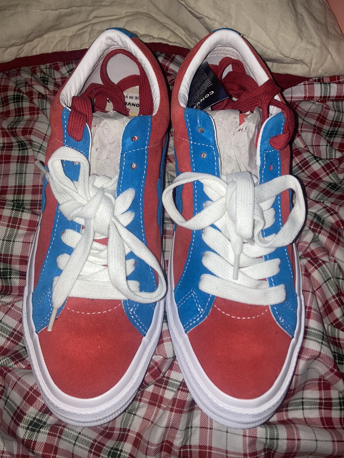 Converse golf le fleur red blue best sale