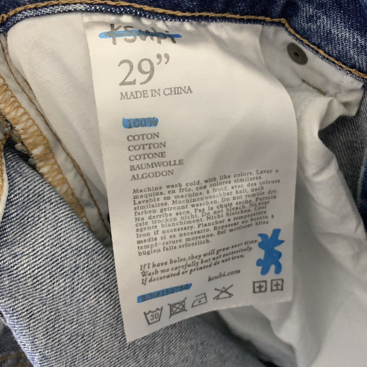 Ksubi KSUBI JEANS PLAYBACK KARMA Size 29" - 21 Thumbnail