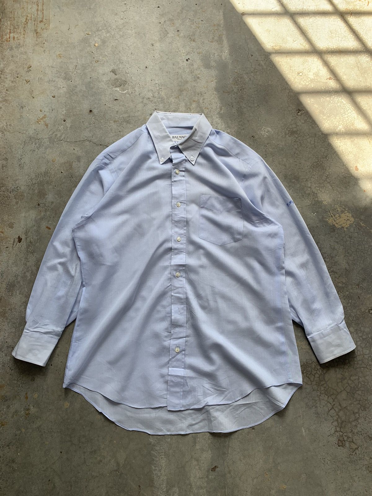 Balmain Balmain F/W 2011 Decarnin Western Flannel Shirt | Grailed