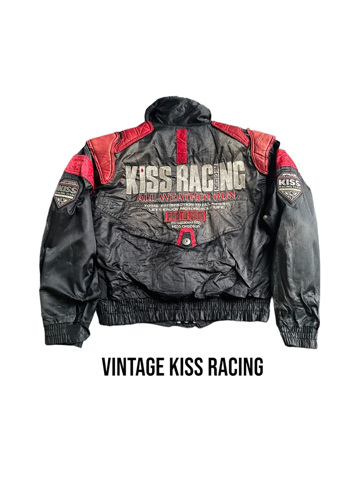 KISS Vintage Kiss Racing All Weather Run Jacket Size US S / EU 44-46 / 1 - 12 Thumbnail