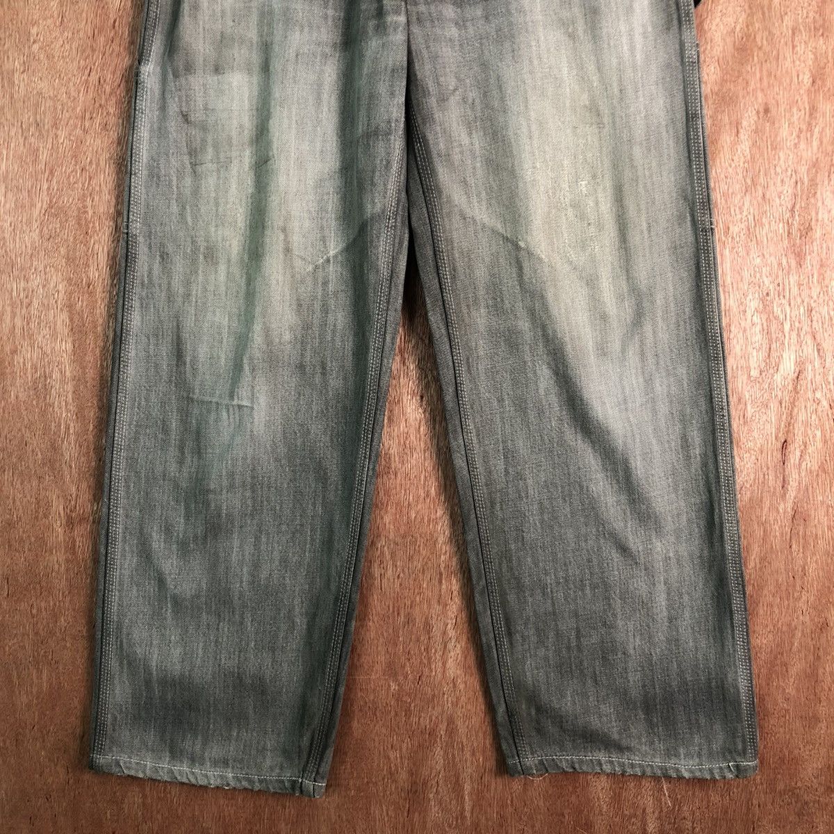 Carhartt DL Carhartt painter Vintage Black Faded Denim Pants #c151 Size US 30 / EU 46 - 3 Thumbnail