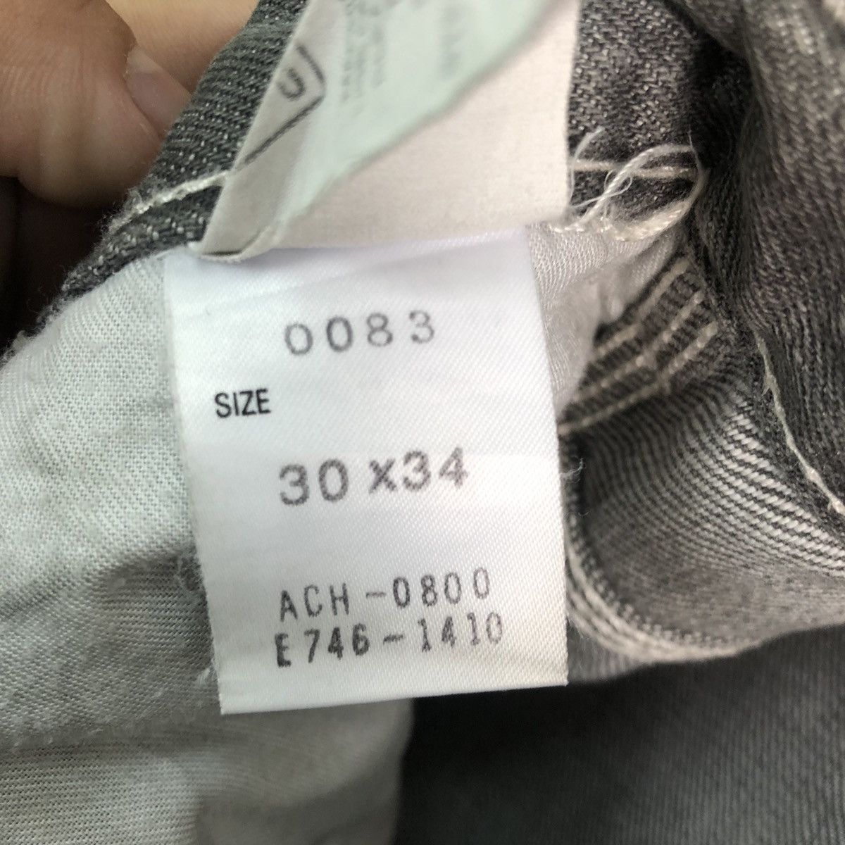 Carhartt DL Carhartt painter Vintage Black Faded Denim Pants #c151 Size US 30 / EU 46 - 14 Thumbnail