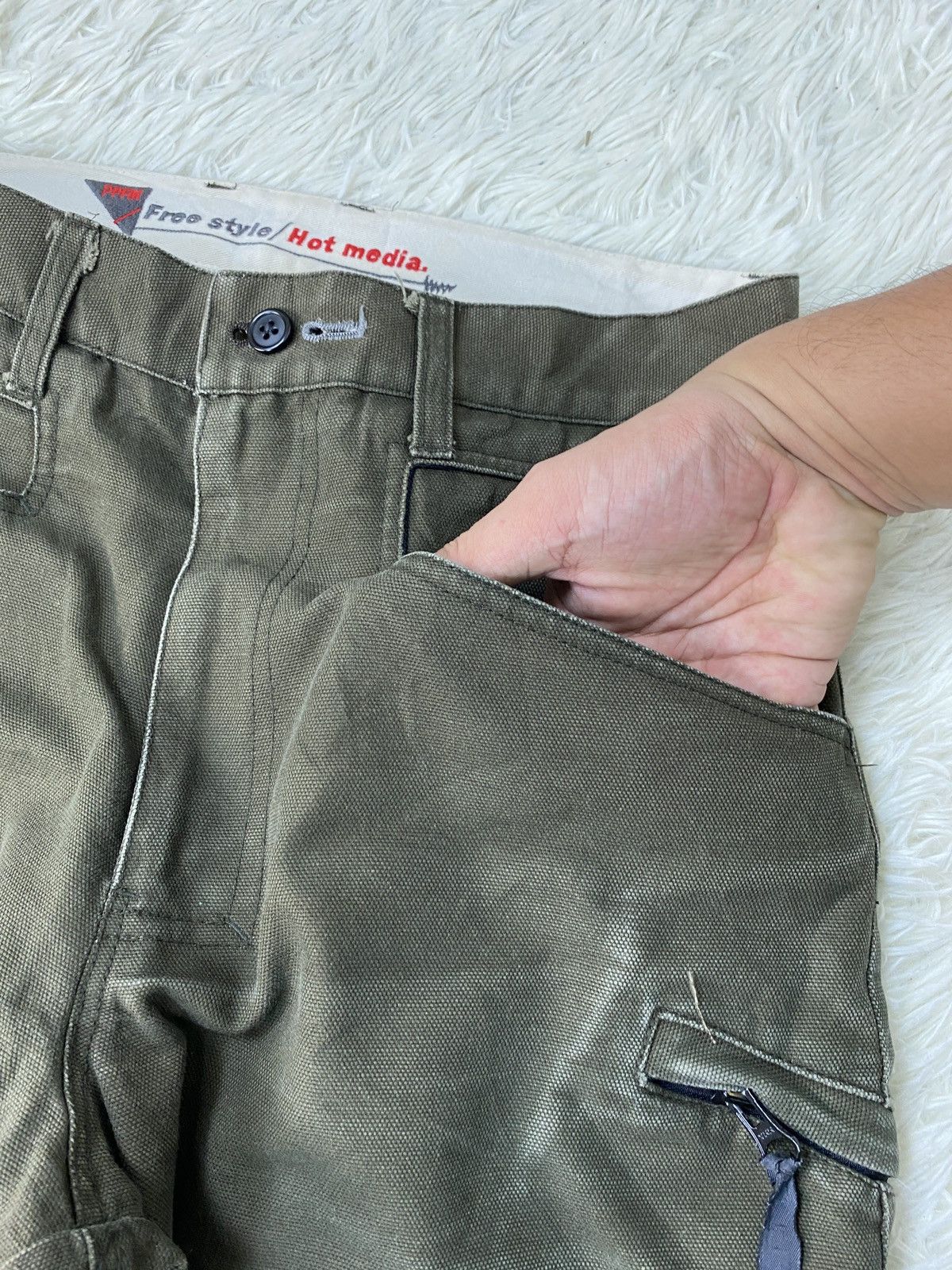 PPFM 🔥LASTDROP🔥PPFM Core Loose Fit Multipocket Streetwear Cargo Size US 28 / EU 44 - 8 Thumbnail
