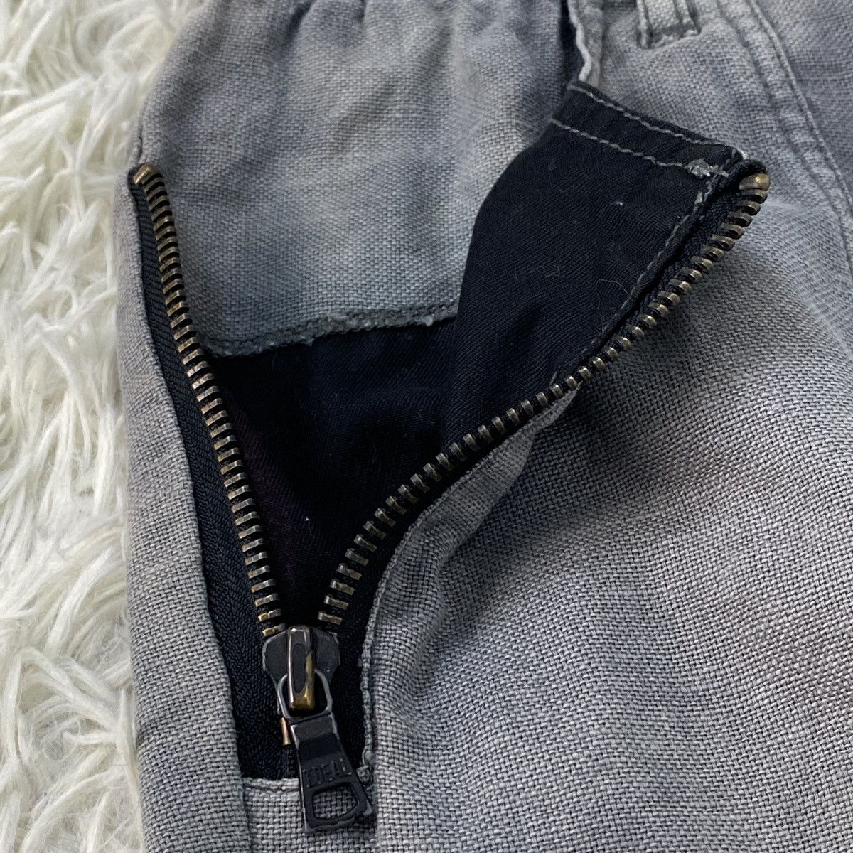 Japanese Brand Tactical Multipocket Denim Cargo Short Pants Size US 44 / EU 60 - 7 Thumbnail