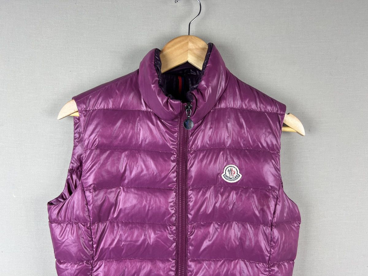 Moncler Moncler Puffer Down Vest Jacket Size 1 Size S / US 4 / IT 40 - 4 Thumbnail