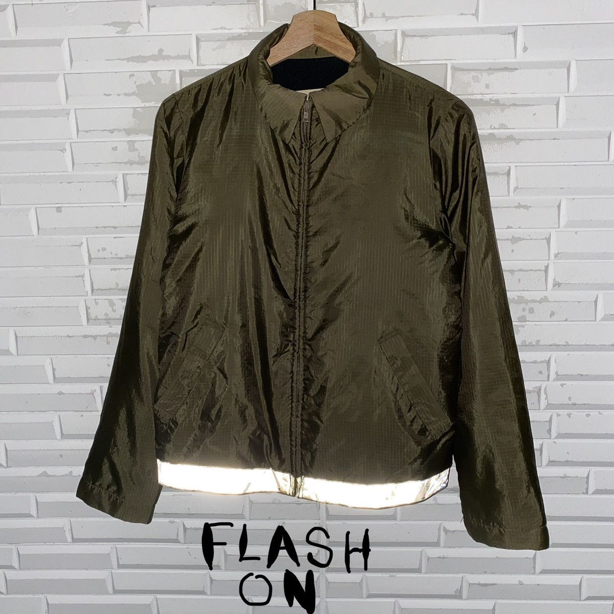 CABANE de ZUCCa IS Zucca Windbreaker Light Reflection Jacket Size US M / EU 48-50 / 2 - 16 Thumbnail
